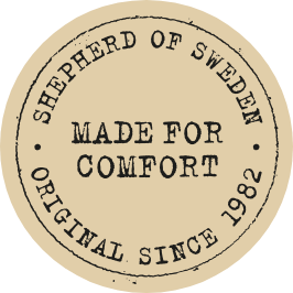 Shepherd of Sweden, original since 1982. Made for comfort.